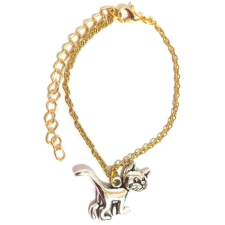 Maria King Morcos cicás karkötő charmmal, arany vagy ezüst színben karkötő