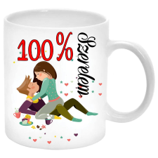 MariaKing 100% szerelem... Bögre (feliratozható) bögrék, csészék