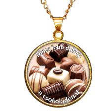 MariaKing CARSTON Elegant Csoki – medál lánccal nyaklánc