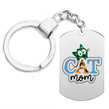 MariaKing Cat Mom kulcstartó több színben és formátumban kulcstartó