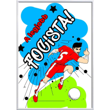 MariaKing Falikép – A legjobb focista...módosítható felirattal (fehér vagy fekete keret, A4 vagy A3 választható) grafika, keretezett kép