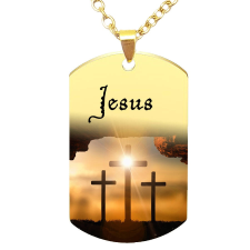 MariaKing Jézus medál lánccal, választható több színben nyaklánc