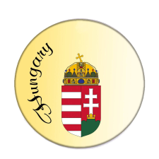 MariaKing Magyar címer – Acél kitűző – tűvel vagy mágnessel kitűző