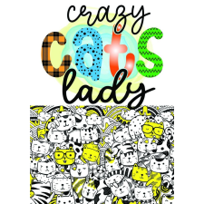 MariaKing Puzzle – Crazy Cats Lady (120 vagy 300 db-os választható) puzzle, kirakós