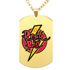 MariaKing Rock and Roll (2) medál lánccal, választható több formában és színben nyaklánc