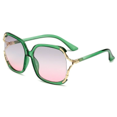 MariaKing Színátmenetes divat női napszemüveg, zöld