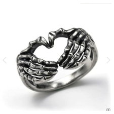 MariaKing Szívet formáló kéz gyűrű, 7 gyűrű