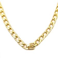 MariaKing Vastag fém nyaklánc arany színben, 50 cm nyaklánc