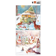 Marianne Design Kivágóív - Cosy Christmas XL - Cutting Sheet (1 db) matrica