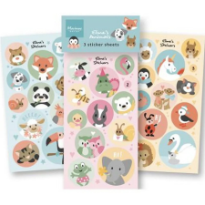 Marianne Design Matrica - Eline&#039;s Animals - Stickers (1 ív) matrica
