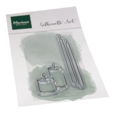 Marianne Design Szilikonbélyegző - Candles - Silhouette Art - Clear Stamps (1 csomag) bélyegző