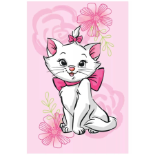 Marie cica Pink Flower polár takaró lakástextília
