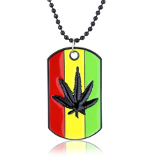 Marihuánás reggae nyaklánc nyaklánc