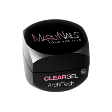 MarilyNails - ARCHITECH - HEMA FREE - CLEARGEL- Profi átlátszó építő zselé - 13ml - HF fényzselé