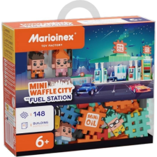 MARIOINEX Mini Waffle 148 darabos Benzinkút építő készlet (5903033906996) barkácsolás, építés