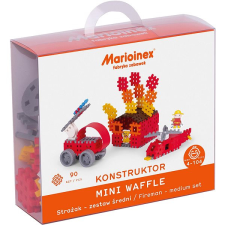 MARIOINEX Mini Waffle Tűzoltó, 90db barkácsolás, építés