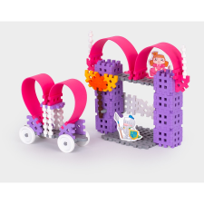 MARIOINEX Waffle Mini blocks Princess 90 darabos készlet (903766) kreatív és készségfejlesztő