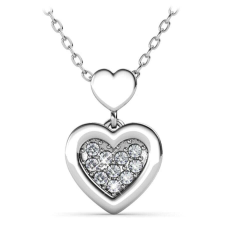 Marita - Swarovski kristályos nyaklánc - fehér nyaklánc