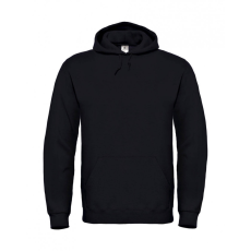 marka-logok-kicsi/bandc.jpg Férfi kapucnis hosszú ujjú pulóver B and C ID.003 Cotton Rich Hooded Sweatshirt 5XL, Fekete