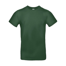 marka-logok-kicsi/bandc.jpg Férfi rövid ujjú póló B&amp;C #E190 T-Shirt -XL, Sötétzöld férfi póló