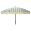 MÁRKA NÉLKÜL NAPERNYŐ 200X185X185CM, FÉM, ZÖLD/FEHÉR CSÍKOS