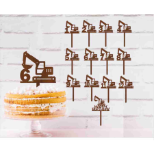  Markoló tortadísz szülinap dekorációs kellék