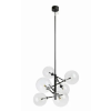 Markslojd Markslöjd ANDREW Pendant 6L Black/Clear - MS-107748