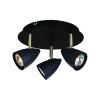 Markslojd Markslöjd CIRO fekete mennyezeti lámpa (MS-107411) GU10 3 izzós IP20