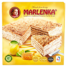  Marlenka mézes citromos torta 800g csokoládé és édesség