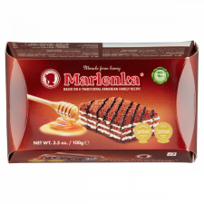  Marlenka mézes kakaós torta 100 g csokoládé és édesség