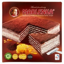 Marlenka Mézes-kakaós torta  - 800g csokoládé és édesség