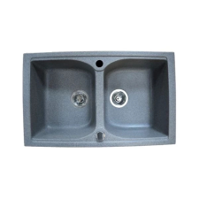 Marmorin Lukka 2 medencés gránit mosogatótálca, Grey 140 203 003 mosogatótálca