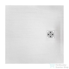 Marmy BASALTO - 100x100 Zuhanytálca Prada White kád, zuhanykabin