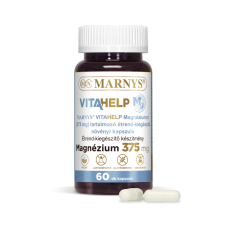 Marnys Marnys vitahelp magnézium 375mg növényi kapszula 60 db vitamin és táplálékkiegészítő