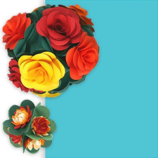 Marpa Jansen Tónuspapír, A4, 130g azúrkék dekorációs kellék