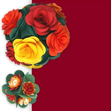 Marpa Jansen Tónuspapír, A4, 130g borvörös dekorációs kellék