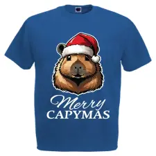  Marry Capymas - Karácsonyi Férfi Póló férfi póló