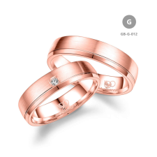 Marrya Gold 14 karátos Arany karikagyűrű pár - GB-012-14K-G gyűrű