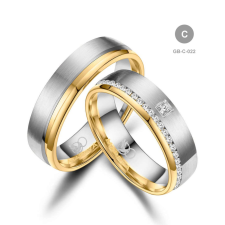 Marrya Gold 14 karátos Arany karikagyűrű pár - GB-022-18K-C gyűrű