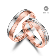 Marrya Gold 14 karátos Arany karikagyűrű pár - GB-023-14K-D gyűrű