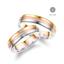 Marrya Gold 14 karátos Arany karikagyűrű pár - GB-028-14K-J gyűrű