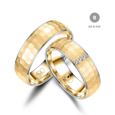 Marrya Gold 14 karátos Arany karikagyűrű pár - GB-048-14K-B gyűrű