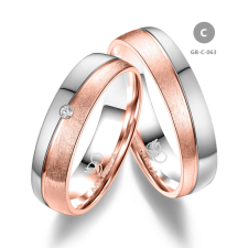 Marrya Gold 14 karátos Arany karikagyűrű pár - GB-063-14K-C gyűrű