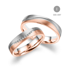 Marrya Gold 14 karátos Arany karikagyűrű pár - GB-097-14K-I gyűrű