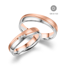 Marrya Gold 14 karátos Arany karikagyűrű pár - GB-122-14K-D gyűrű