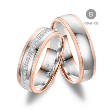 Marrya Gold 14 karátos Arany karikagyűrű pár - GB-132-8K-B gyűrű