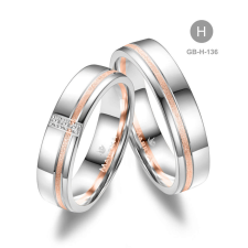 Marrya Gold 14 karátos Arany karikagyűrű pár - GB-136-14K-H gyűrű