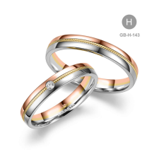 Marrya Gold 14 karátos Arany karikagyűrű pár - GB-143-8K-H gyűrű