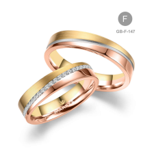 Marrya Gold 14 karátos Arany karikagyűrű pár - GB-147-18K-F gyűrű