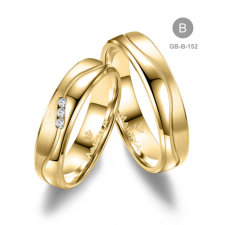 Marrya Gold 14 karátos Arany karikagyűrű pár - GB-152-14K-B gyűrű